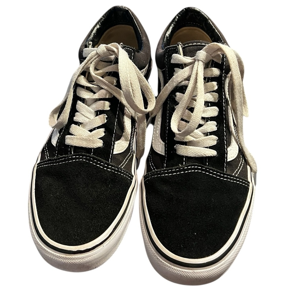 Vans Old Skool Core Shoes Black Suede & Canvas Men’s  7.5 / Woman 9.0 - Picture 4 of 9
